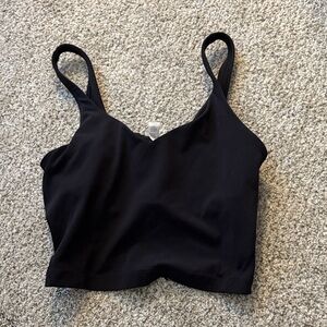 lululemon athletica Black Tank Top